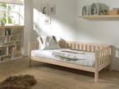 Detská posteľ z masívu so šuplíkmi a prístelkou Fritz natural