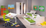 Detská izba by mala byť zariadená komfortne a ergonomicky