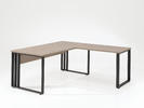 Písací stôl s kovovou konštrukciou Rio spring oak large