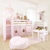 Jeden z mnohých návrhov detskej izby z masívu pre dievča, kolekcia Fairytale