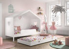 Detská posteľ s nebesami Amori tall