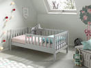 Detská posteľ pre predškoláka so šuplíkom Toddi basic grey