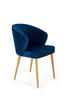 Jedálenská stolička modrá, prírodná Mirisi V