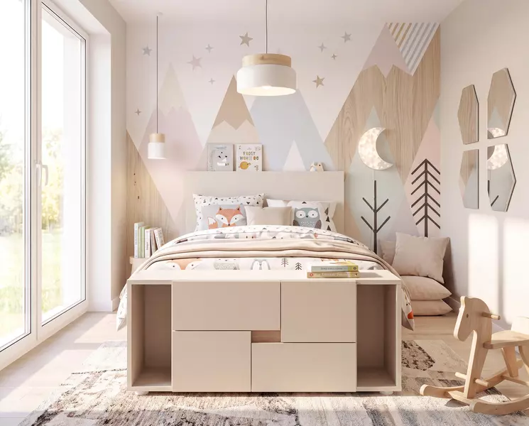 Detský úložný box kašmír Louise