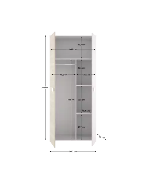 Detská izba Top Pack two white