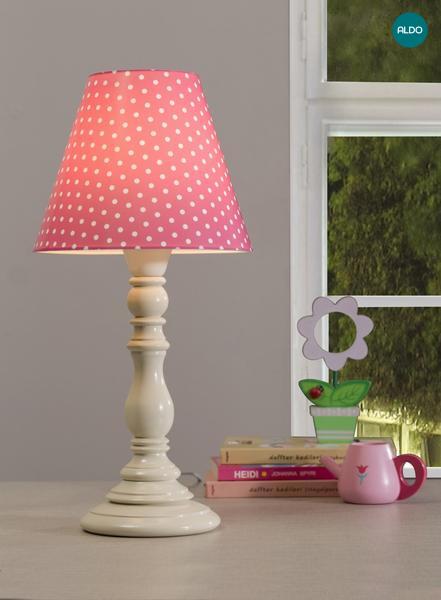Detská stolová lampa Pink