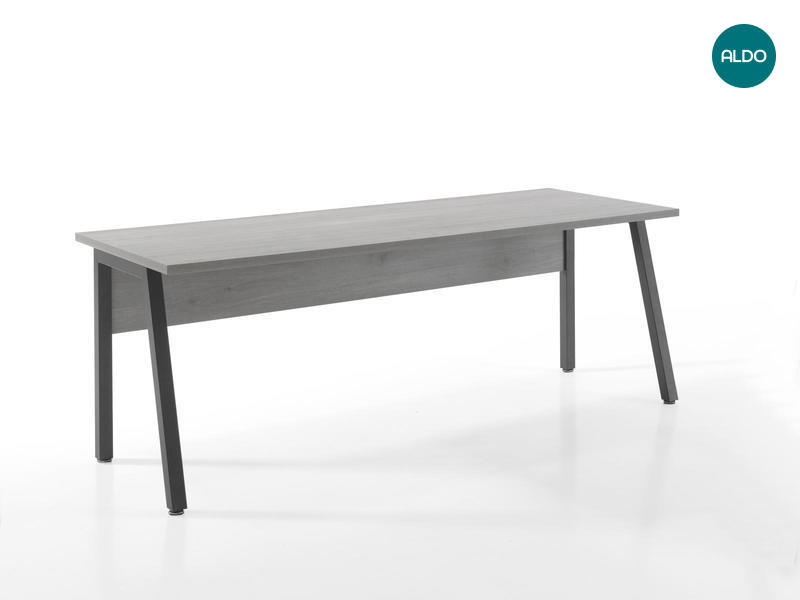 Písací stôl Conto 200 - white, grey