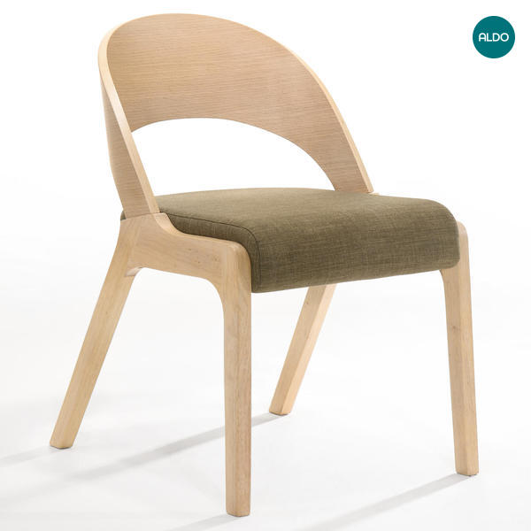 Dizajnová jedálenská stolička Udine oak, brown