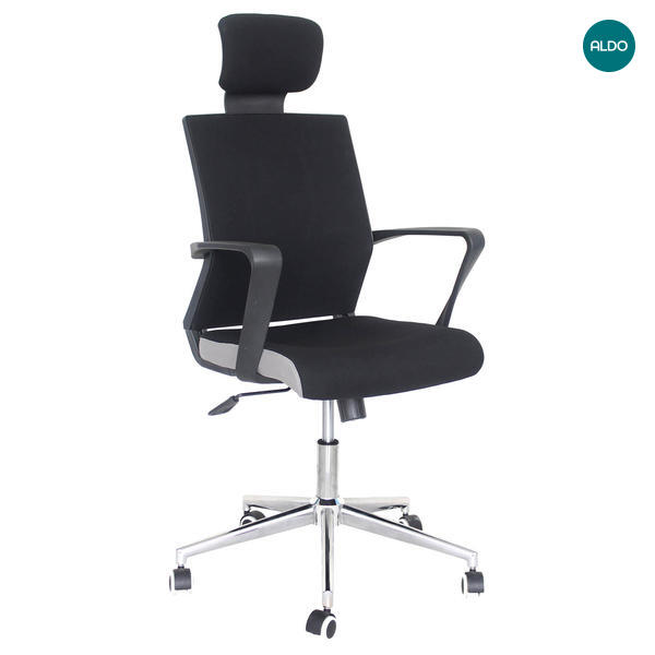 Dizajnová kancelárska stolička Ares black