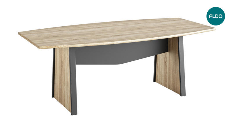 Priestranný stôl, meeting table Mambo oak sonoma