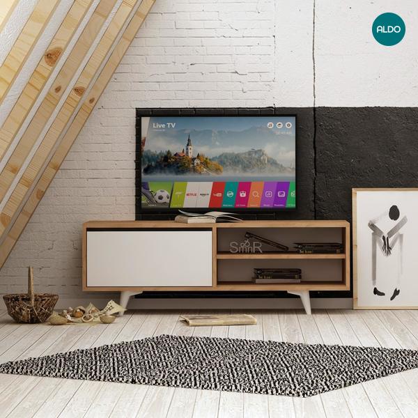 Televízny stolík v škandinávskom dizajne Scandi - Mike