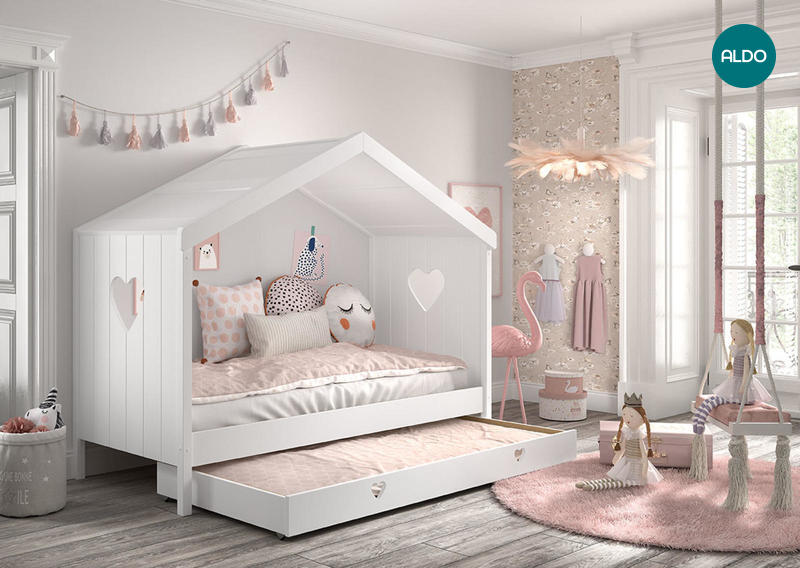 Detská posteľ s prístelkou Amori open